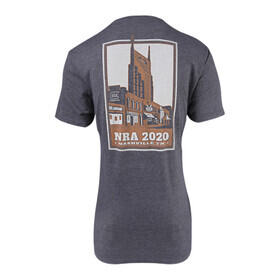 Glock NRA Short Sleeve T-Shirt with NRA Nashville, TN graphic on back